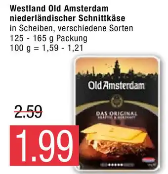 Marktkauf Westland Old Amsterdam niederländischer Schnittkäse Angebot