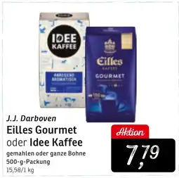KONSUM J.J. Darboven Eilles Gourmet oder Idee Kaffee Angebot