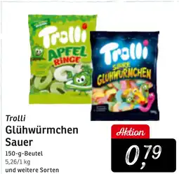 KONSUM Trolli Glühwürmchen Sauer Angebot