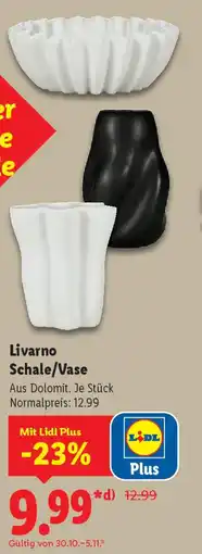 Lidl Livarno Schale/Vase Angebot