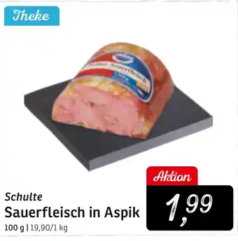 KONSUM Schulte Sauerfleisch in Aspik Angebot