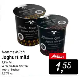 KONSUM Hemme Milch Joghurt mild Angebot