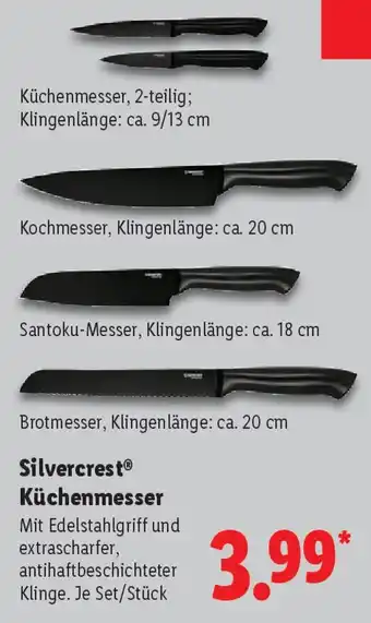 Lidl Silvercrest Küchenmesser Angebot