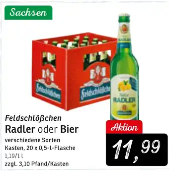 KONSUM Feldschlößchen Radler oder Bier Angebot