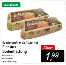 KONSUM Großenhainer Geflügelhof Eier aus Bodenhaltung Angebot