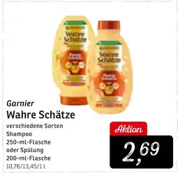 KONSUM Garnier Wahre Schätze Shampoo oder Spülung Angebot