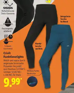 Lidl Crivit Funktionstights Angebot