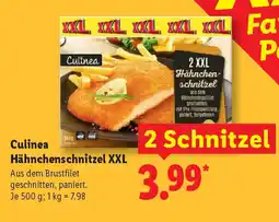 Lidl Culinea Hähnchenschnitzel XXL Angebot