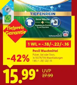 Lidl Persil Waschmittel Angebot