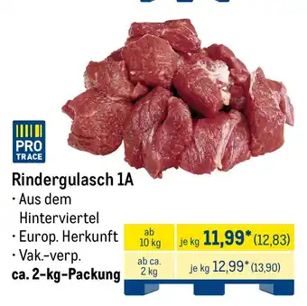 METRO Rindergulasch 1A Angebot