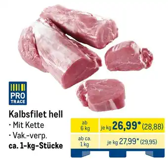 METRO Kalbsfilet hell Angebot
