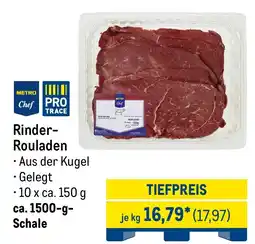 METRO Rinder- Rouladen Angebot