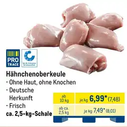 METRO Hähnchenoberkeule Angebot