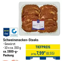 METRO METRO Chef Schweinenacken-Steaks Angebot