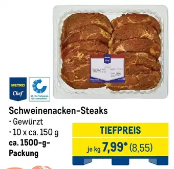 METRO METRO Chef Schweinenacken-Steaks Angebot