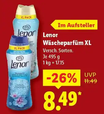 Lidl Lenor Wäscheparfüm XL Angebot