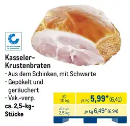 METRO Kasseler- Krustenbraten Angebot