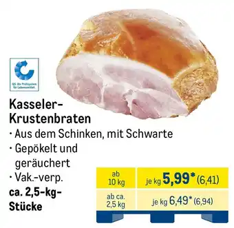 METRO Kasseler- Krustenbraten Angebot