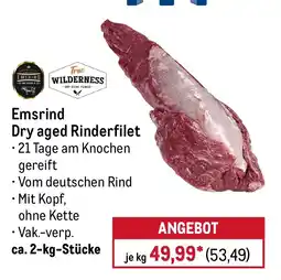METRO Emsrind Dry aged Rinderfilet Angebot