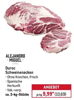 METRO ALEJANDRO MIGUEL Duroc Schweinenacken Angebot