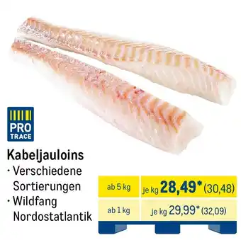 METRO Kabeljauloins Angebot