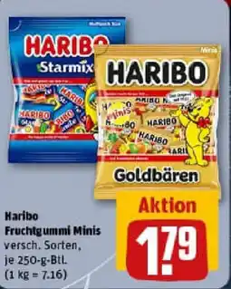 REWE Haribo Fruchtgummi Minis Angebot