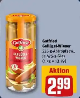 REWE Gutfried Geflügel-Wiener Angebot