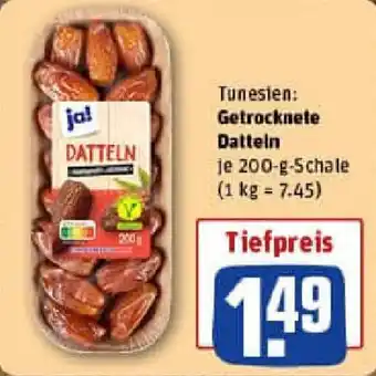REWE Tunesien Getrocknete Datteln Angebot