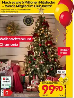 Rusta Weihnachtsbaum chamonix Angebot