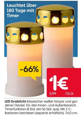Rusta Led grablicht Angebot