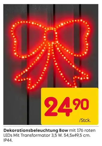 Rusta Dekorationsbeleuchtung bow Angebot