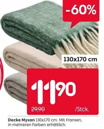 Rusta Decke mysan Angebot