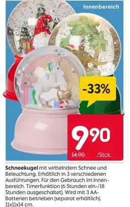 Rusta Schneekugel Angebot
