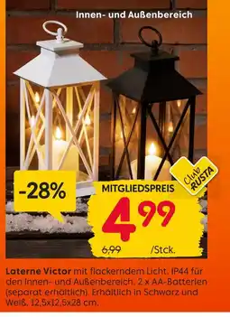 Rusta Laterne victor Angebot
