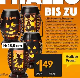 Rusta Led-laterne, batteriebetrieben halloween Angebot