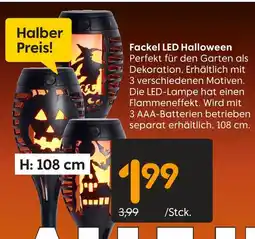 Rusta Fackel led halloween Angebot