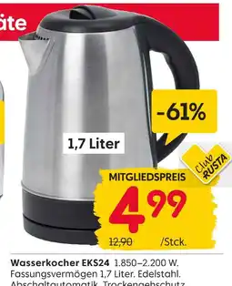 Rusta Wasserkocher eks24 Angebot