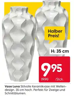 Rusta Vase luna Angebot