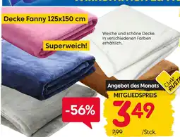 Rusta Decke fanny Angebot