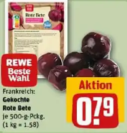 REWE Gekochte Rote Bete Angebot