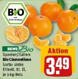 REWE Bio Clementinen Angebot