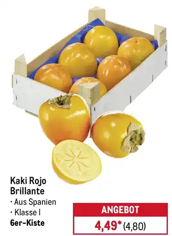 METRO Kaki Rojo Brillante Angebot