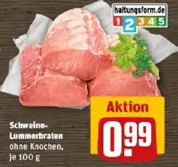 REWE Schweine- Lummerbraten Angebot