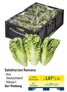 METRO Salatherzen Romana Angebot