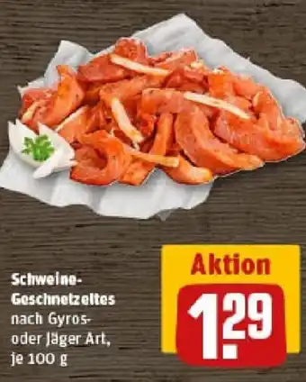 REWE Schweine- Geschnetzeltes Angebot