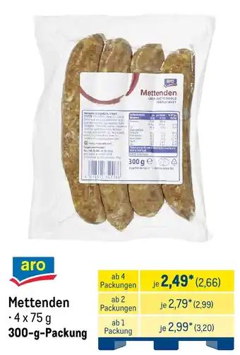 METRO aro Mettenden Angebot