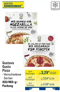 METRO Gustavo Gusto Pizza Angebot