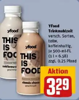 REWE YFood Trinkmahlzeit Angebot