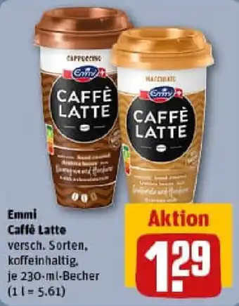 REWE Emmi Caffè Latte Angebot