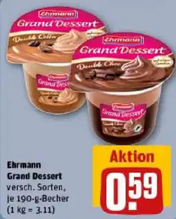 REWE Ehrmann Grand Dessert Angebot